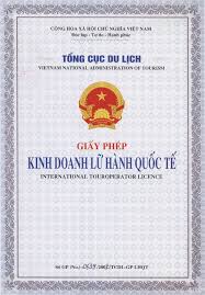 Giấy phép kinh doanh lữ hành quốc tế